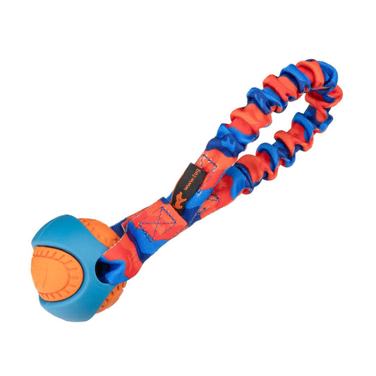 Remorqueur à l'élastique PowerBall de poche | Fetch Dog Toys | Tug-E-Nuff