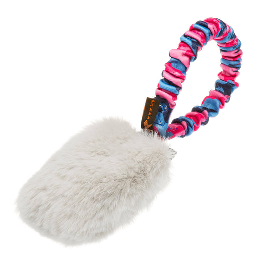 Peluche à Poche en Fausse Fourrure avec Sifflet | Jouets Qui Couinent | Tug-E-Nuff