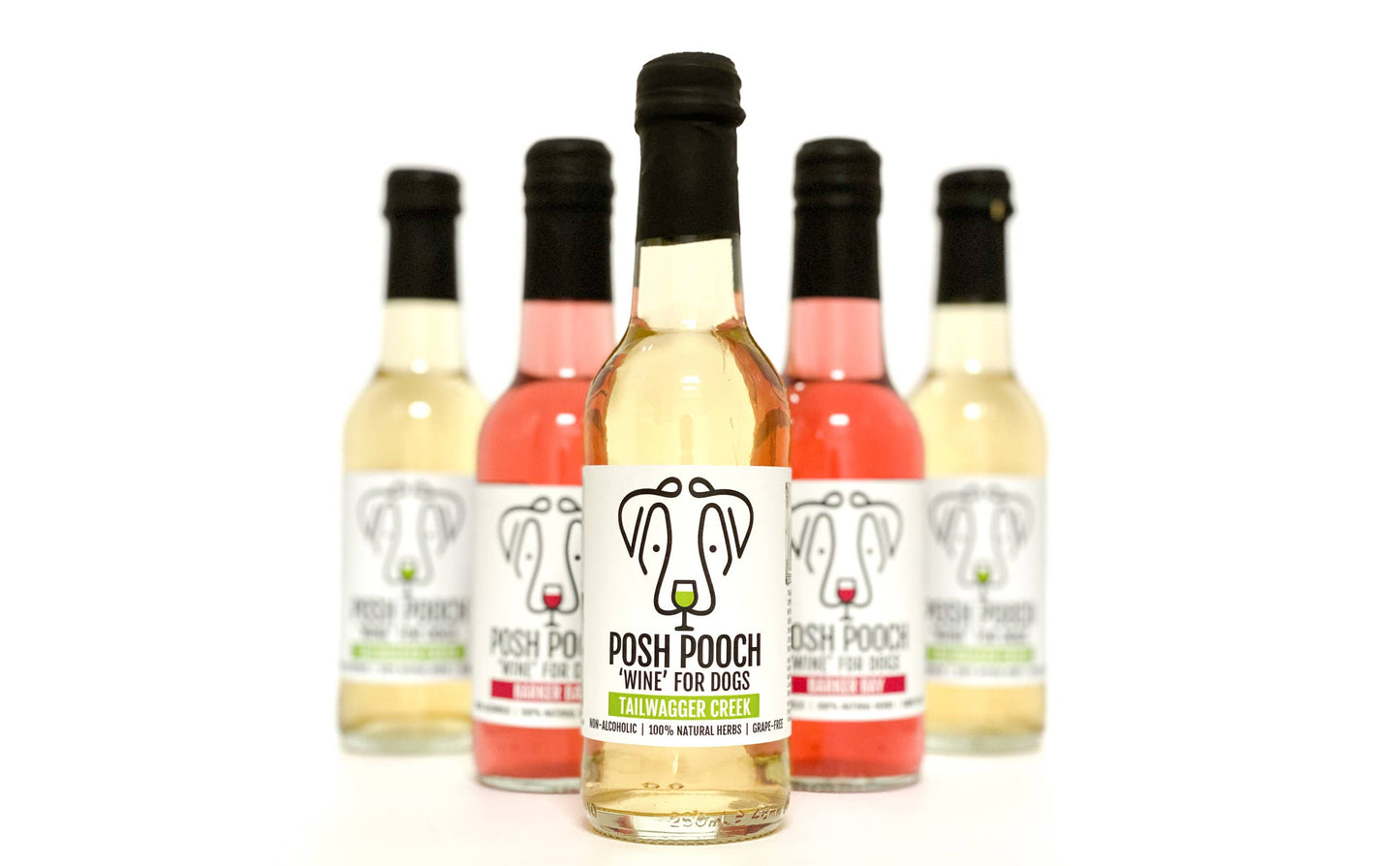 Posh Pooch vin Rosé 250ml – Trinquez avec votre compagnon à quatre pattes