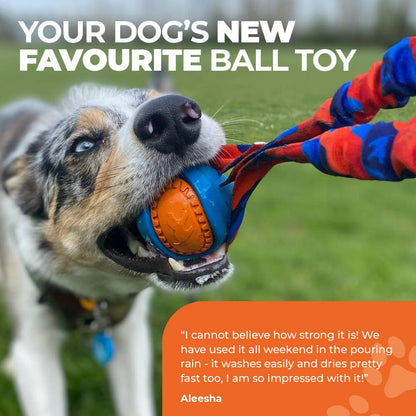 Remorqueur à l'élastique PowerBall de poche | Fetch Dog Toys | Tug-E-Nuff