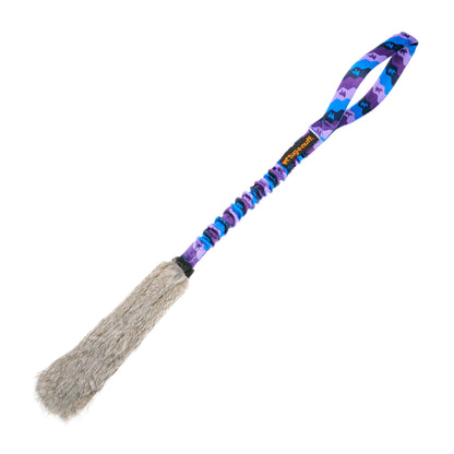 WondaBunny Bungee Tug | Jouet pour chien en fourrure de lapin | Tug-E-Nuff