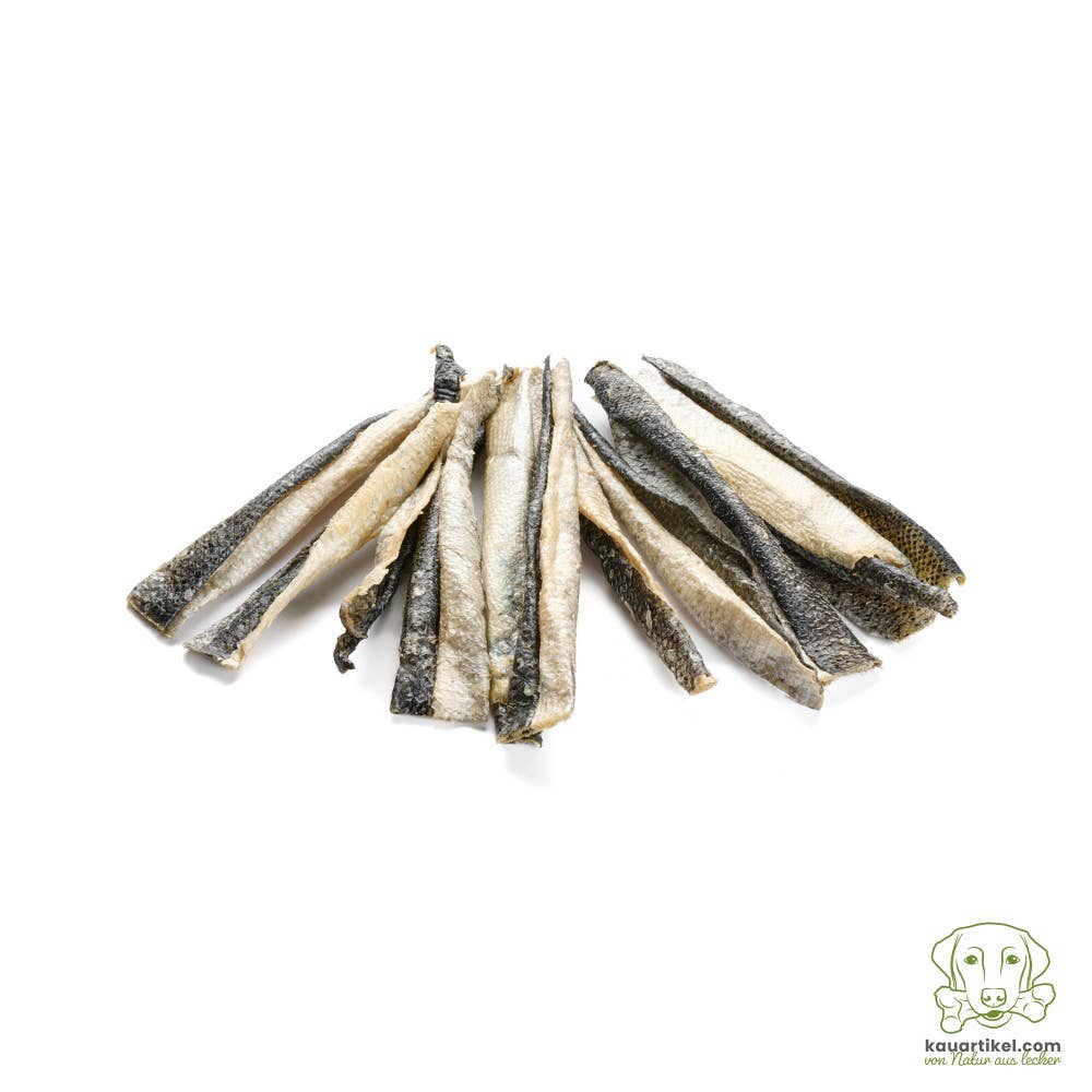 Peau de saumon séchée pour chiens