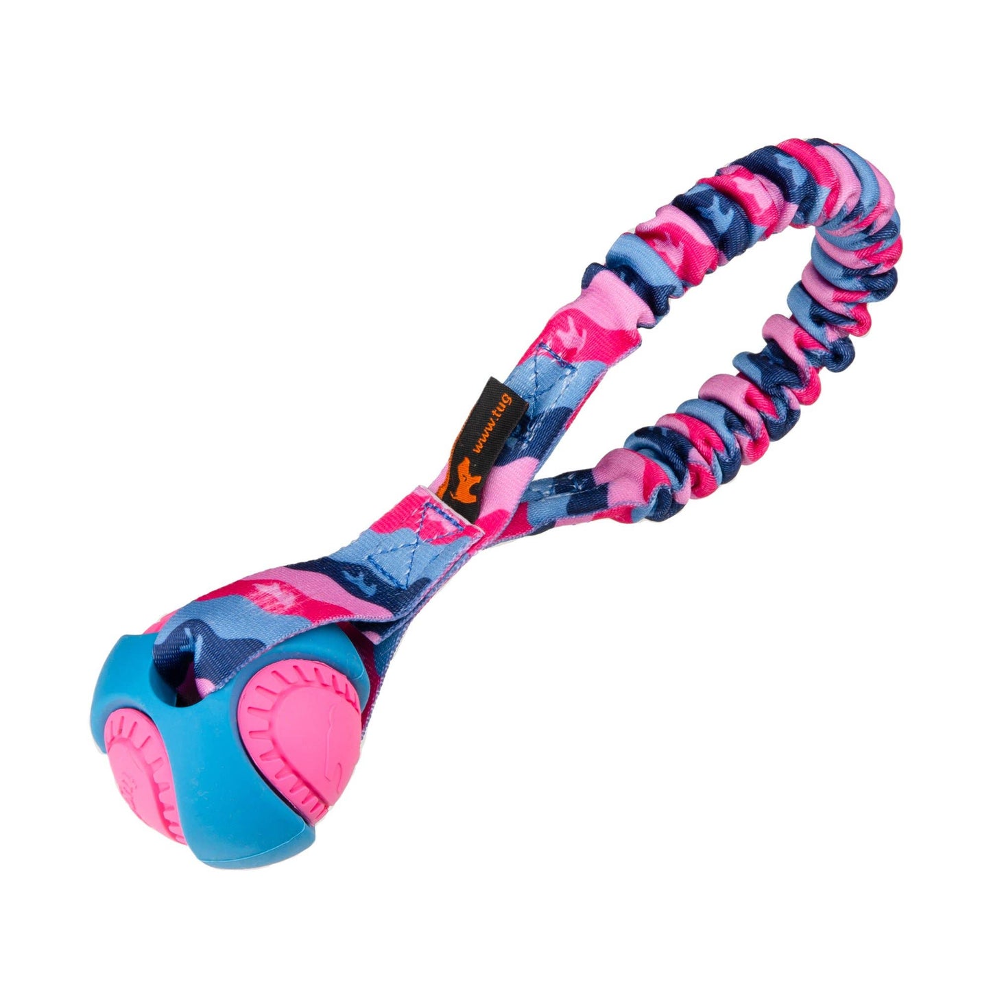Remorqueur à l'élastique PowerBall de poche | Fetch Dog Toys | Tug-E-Nuff