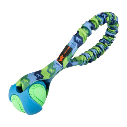 Remorqueur à l'élastique PowerBall de poche | Fetch Dog Toys | Tug-E-Nuff