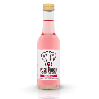 Posh Pooch vin Rosé 250ml – Trinquez avec votre compagnon à quatre pattes